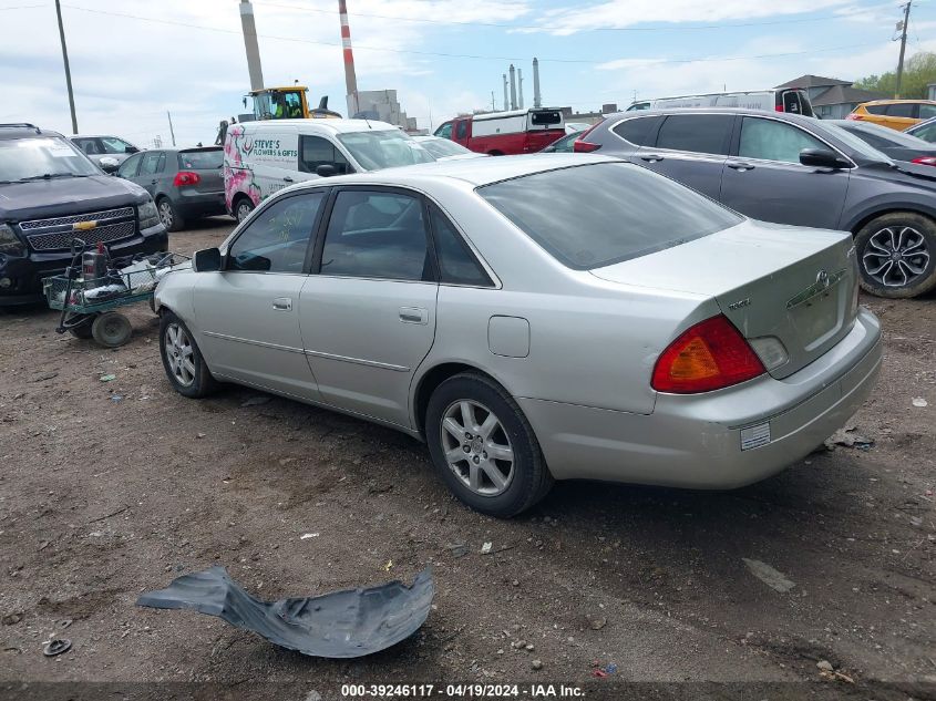 2000 Toyota Avalon Xls VIN: 4T1BF28B5YU094269 Lot: 39246117