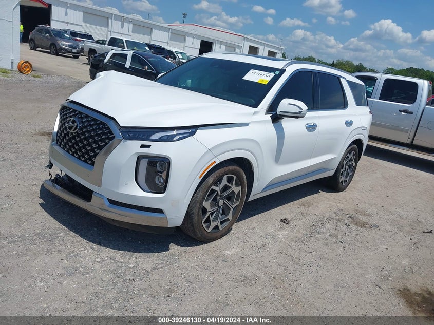 2022 Hyundai Palisade Calligraphy VIN: KM8R74HE7NU396403 Lot: 39246130