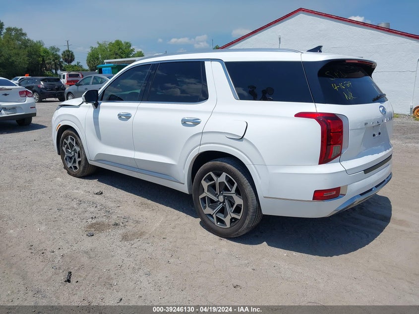2022 Hyundai Palisade Calligraphy VIN: KM8R74HE7NU396403 Lot: 39246130