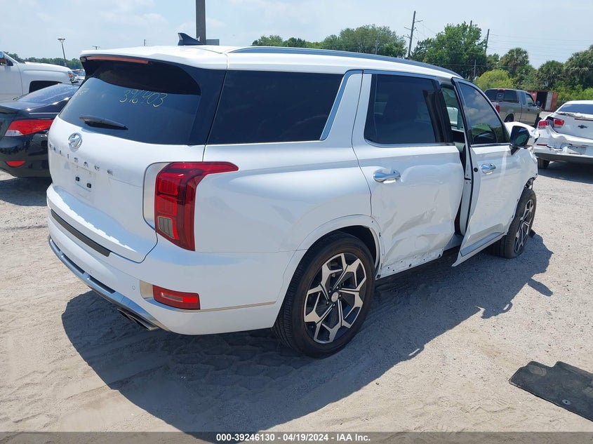 2022 Hyundai Palisade Calligraphy VIN: KM8R74HE7NU396403 Lot: 39246130