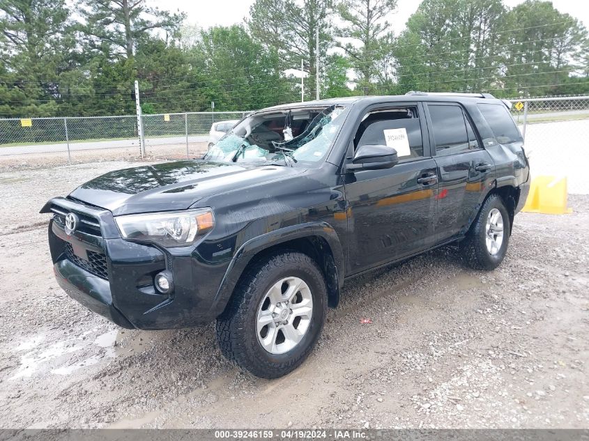 2022 Toyota 4Runner Sr5 VIN: JTEEU5JR7N5262415 Lot: 39246159