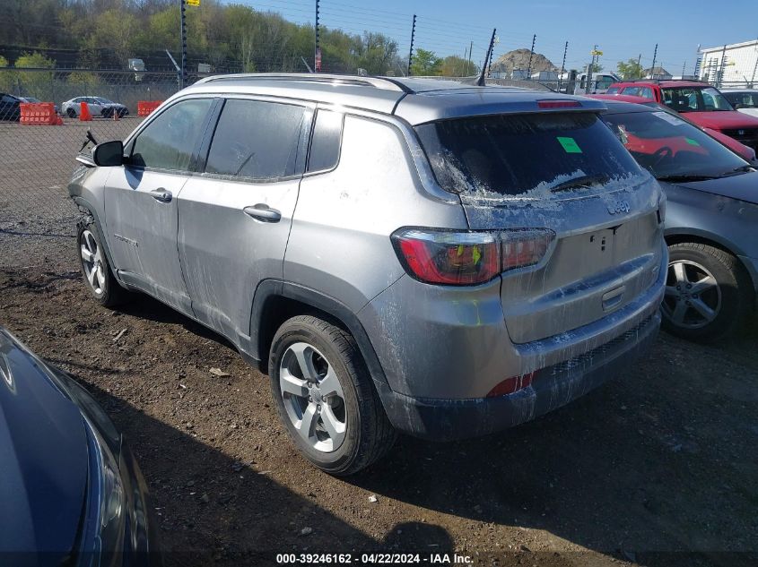 2019 Jeep Compass Latitude Fwd VIN: 3C4NJCBB3KT852139 Lot: 39246162