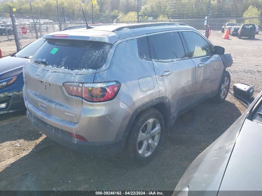 2019 Jeep Compass Latitude Fwd VIN: 3C4NJCBB3KT852139 Lot: 39246162