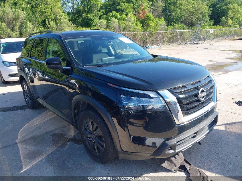 2022 Nissan Pathfinder Sv 2Wd VIN: 5N1DR3BA5NC220279 Lot: 39246185