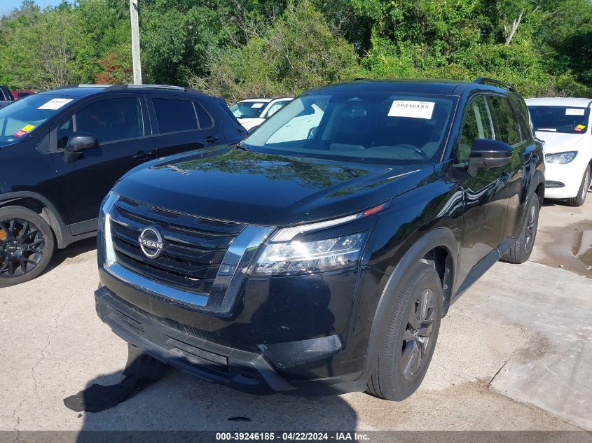 2022 Nissan Pathfinder Sv 2Wd VIN: 5N1DR3BA5NC220279 Lot: 39246185