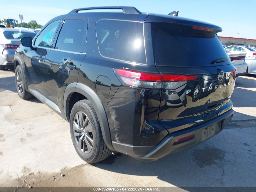 2022 Nissan Pathfinder Sv 2Wd VIN: 5N1DR3BA5NC220279 Lot: 39246185