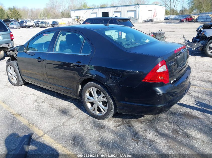 2012 Ford Fusion Se VIN: 3FAHP0HGXCR251330 Lot: 39246213