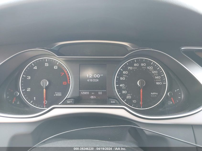 2014 Audi A4 2.0T Premium VIN: WAUFFAFL9EN018049 Lot: 39246220