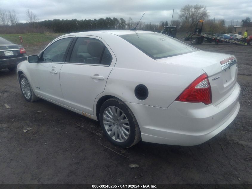 3FADP0L31BR314803 | 2011 FORD FUSION HYBRID