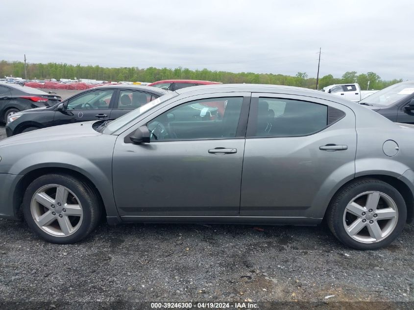 2013 Dodge Avenger Se VIN: 1C3CDZAB7DN664993 Lot: 39246300