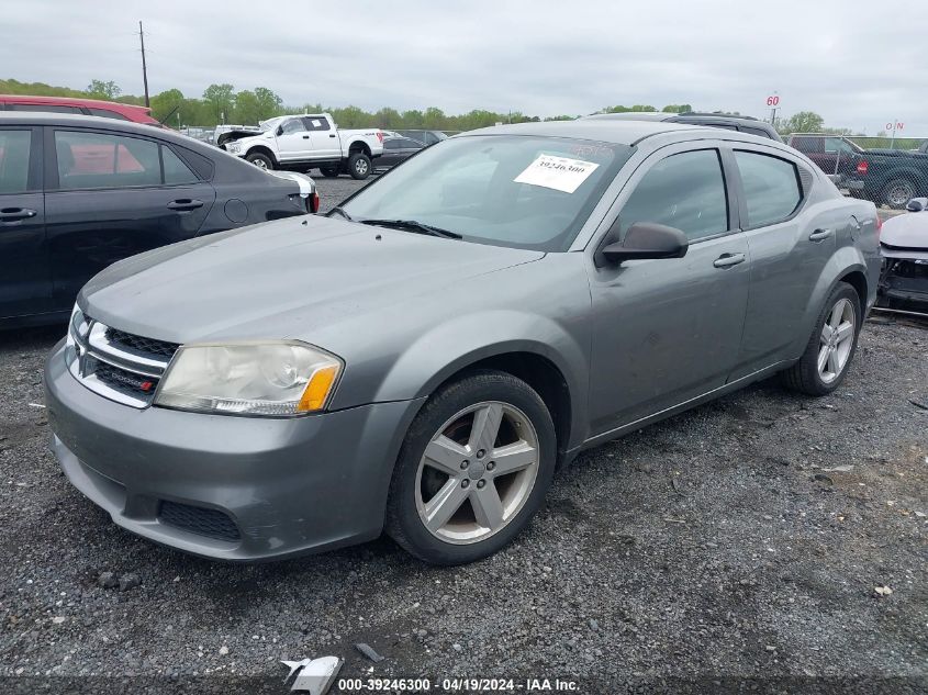 2013 Dodge Avenger Se VIN: 1C3CDZAB7DN664993 Lot: 39246300