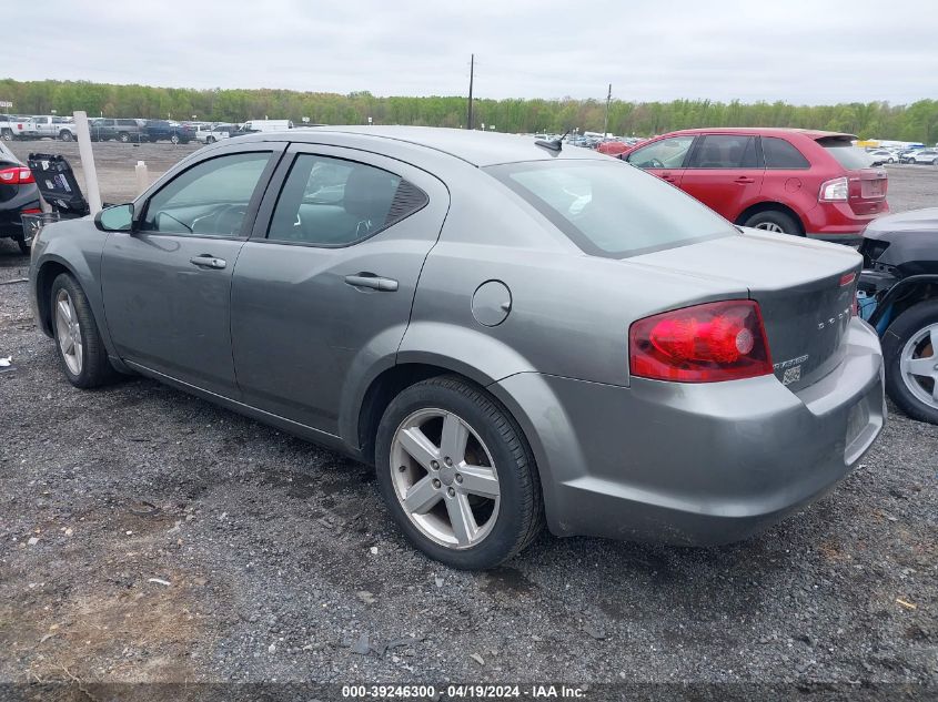 2013 Dodge Avenger Se VIN: 1C3CDZAB7DN664993 Lot: 39246300