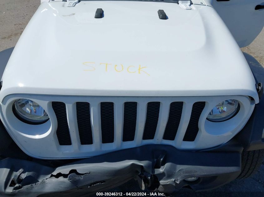 2021 Jeep Wrangler Unlimited Sport S 4X4 VIN: 1C4HJXDN4MW758263 Lot: 66201953