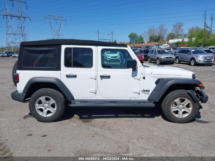 2021 Jeep Wrangler Unlimited Sport S 4X4 VIN: 1C4HJXDN4MW758263 Lot: 66201953