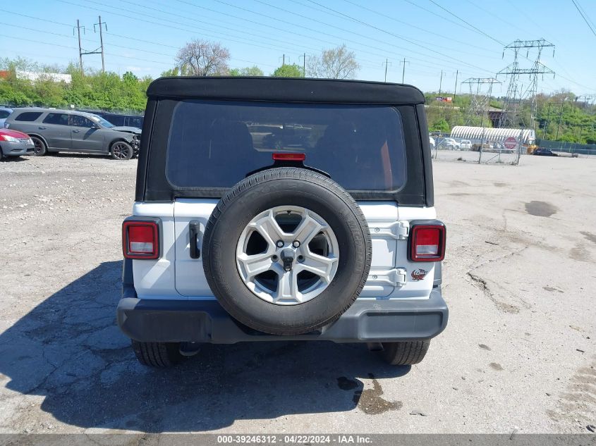 2021 Jeep Wrangler Unlimited Sport S 4X4 VIN: 1C4HJXDN4MW758263 Lot: 66201953