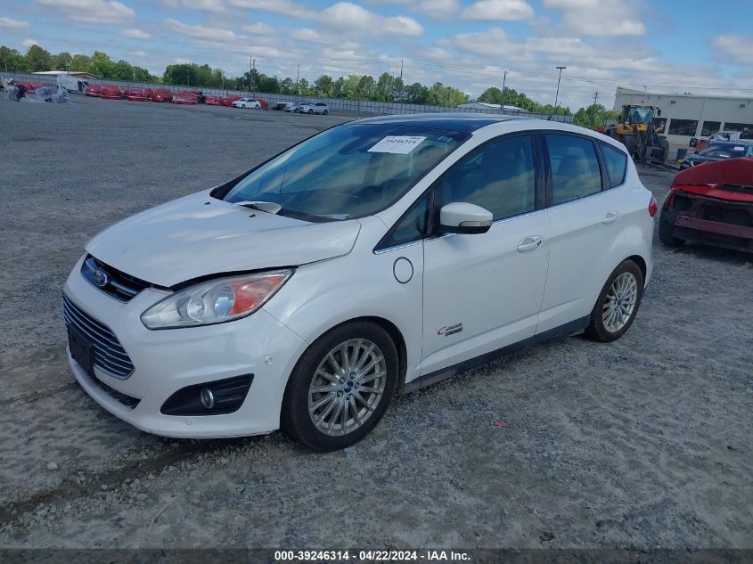 2014 Ford C-Max Energi Sel VIN: 1FADP5CU1EL510717 Lot: 39246314