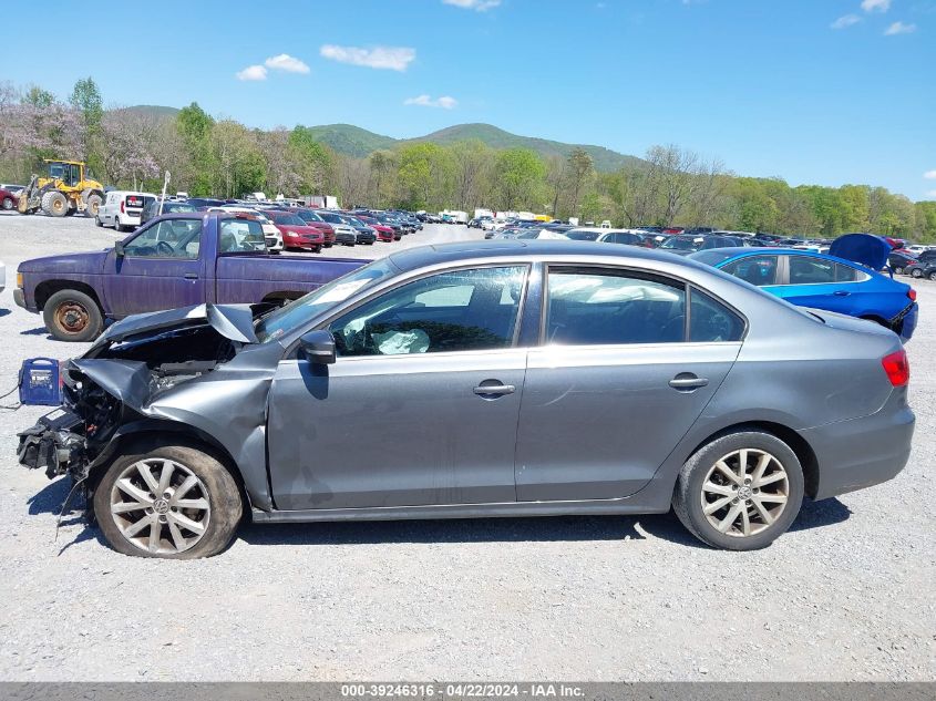 2013 Volkswagen Jetta 2.5L Se VIN: 3VWDP7AJ0DM253218 Lot: 39246316