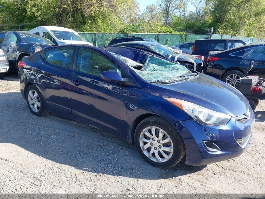 2013 Hyundai Elantra Gls VIN: 5NPDH4AE3DH163049 Lot: 51167614