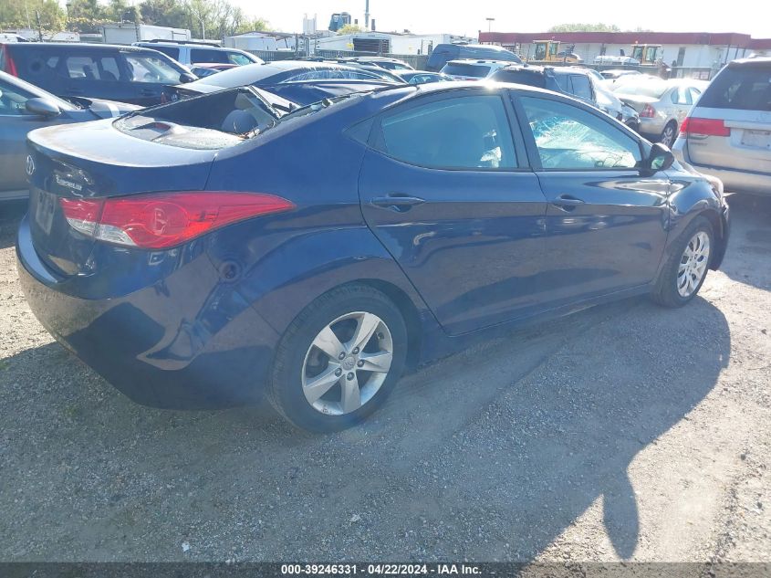 2013 Hyundai Elantra Gls VIN: 5NPDH4AE3DH163049 Lot: 51167614