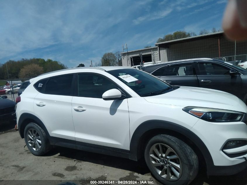 KM8J3CA41GU135338 2016 Hyundai Tucson Se