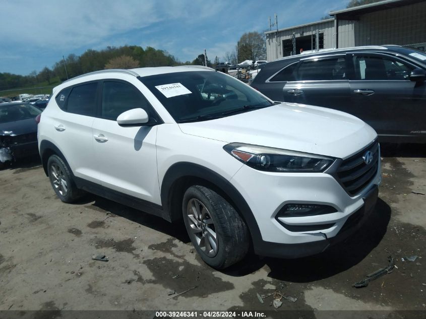 2016 Hyundai Tucson Se VIN: KM8J3CA41GU135338 Lot: 39246341