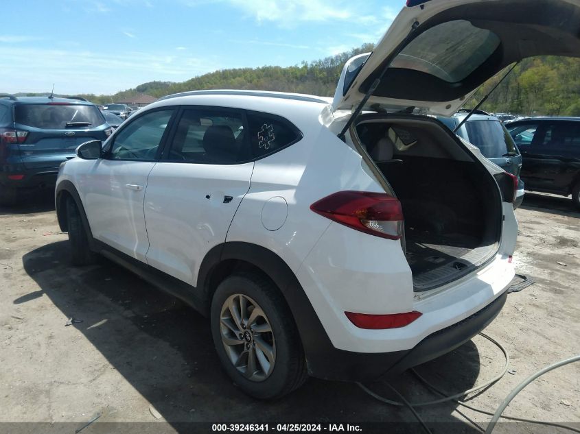 2016 Hyundai Tucson Se VIN: KM8J3CA41GU135338 Lot: 39246341