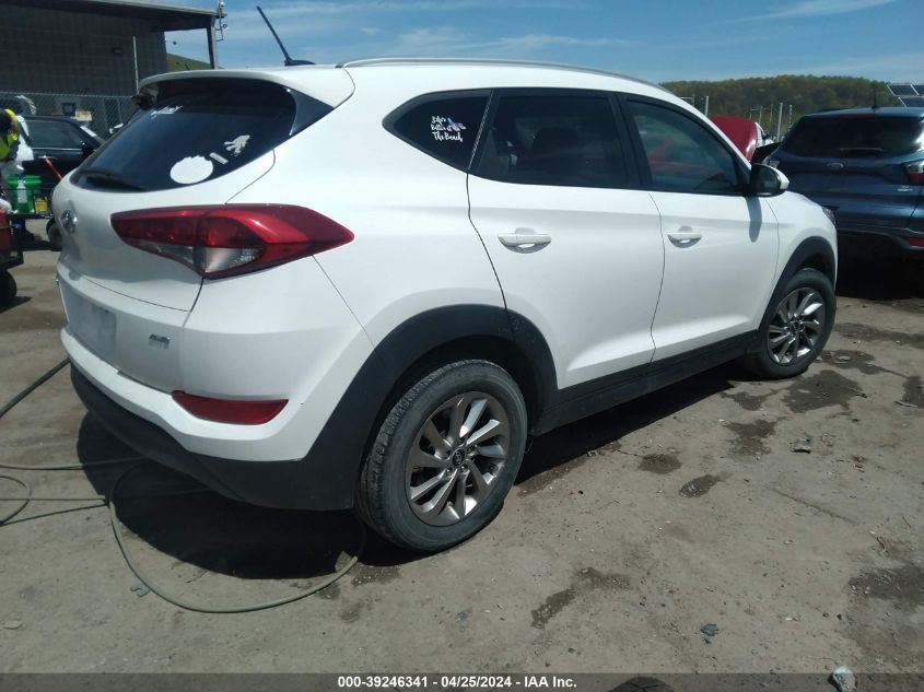 2016 Hyundai Tucson Se VIN: KM8J3CA41GU135338 Lot: 39246341