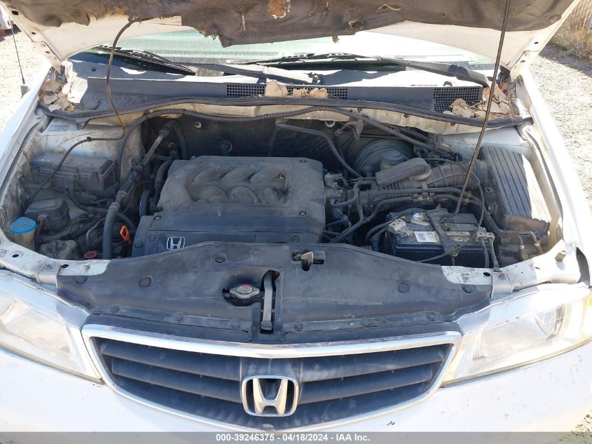 2001 Honda Odyssey Ex VIN: 2HKRL18711H573760 Lot: 39246375