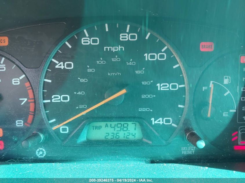 2001 Honda Odyssey Ex VIN: 2HKRL18711H573760 Lot: 39246375