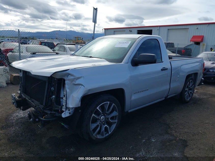 2016 CHEVROLET SILVERADO 1500 WT - 1GCNCNEH7GZ405853