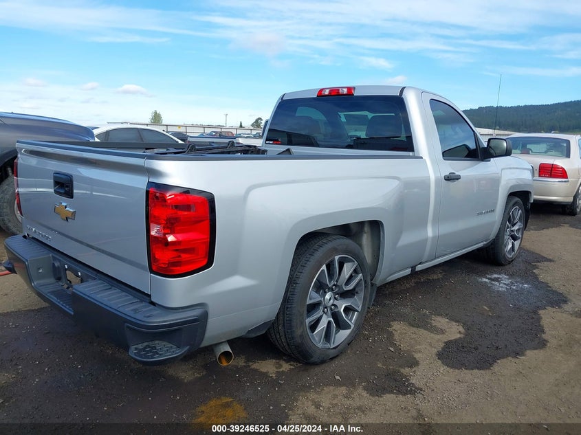 2016 CHEVROLET SILVERADO 1500 WT - 1GCNCNEH7GZ405853