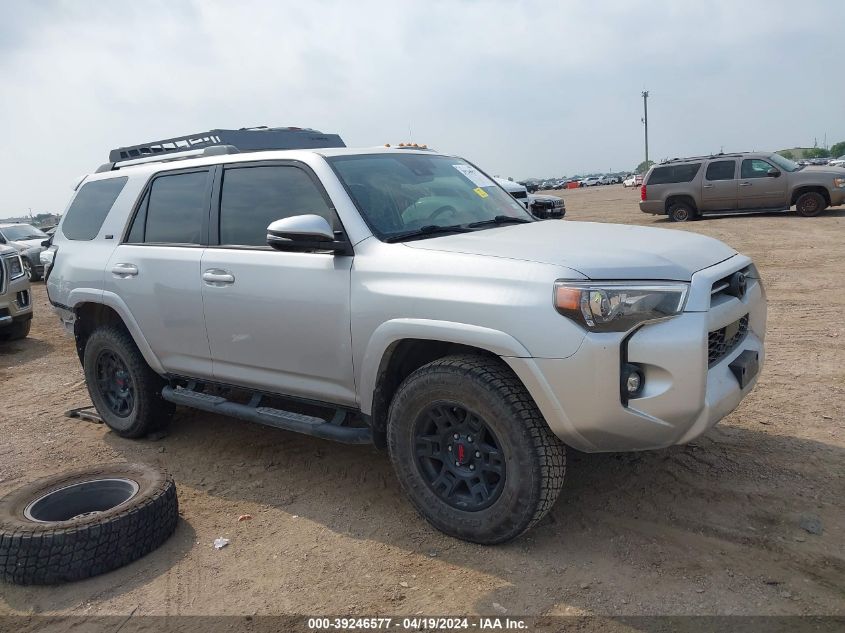 2021 Toyota 4Runner Sr5 Premium VIN: JTENU5JR7M5874161 Lot: 39246577