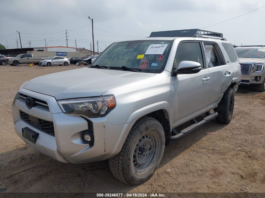 2021 Toyota 4Runner Sr5 Premium VIN: JTENU5JR7M5874161 Lot: 39246577