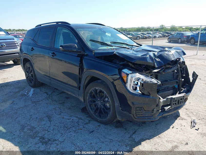 VIN 3GKALMEV6NL237968 2022 GMC TERRAIN SLE