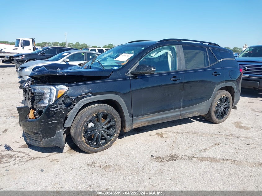 VIN 3GKALMEV6NL237968 2022 GMC TERRAIN SLE