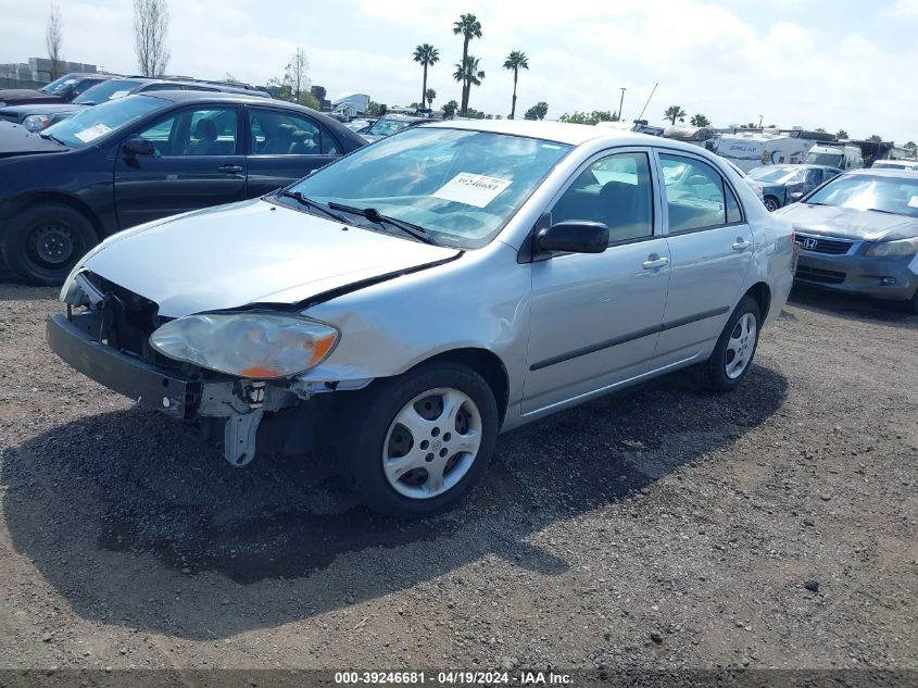 2005 Toyota Corolla Ce VIN: 1NXBR32E85Z465520 Lot: 39246681