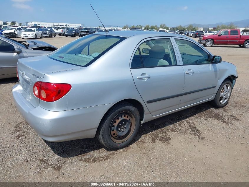 2005 Toyota Corolla Ce VIN: 1NXBR32E85Z465520 Lot: 39246681