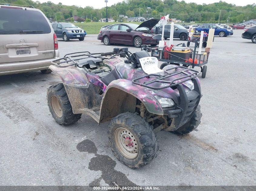 2009 Honda Trx420 Fa VIN: 1HFTE370X94006356 Lot: 39246689