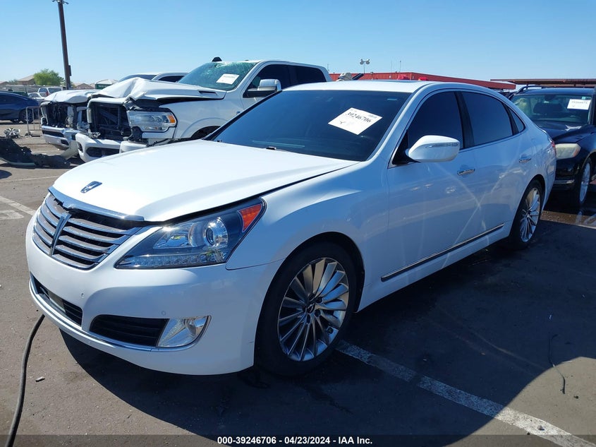 2014 Hyundai Equus Signature VIN: KMHGH4JH5EU081317 Lot: 39246706
