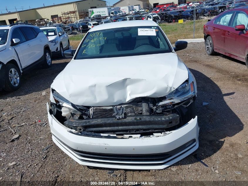 2016 Volkswagen Jetta 1.8T Sport VIN: 3VWD17AJ2GM347820 Lot: 39246720