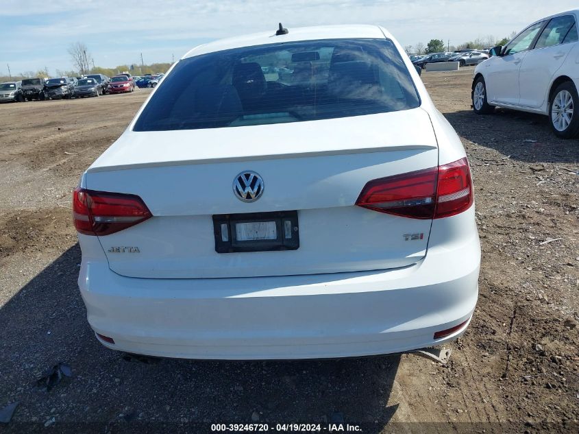 2016 Volkswagen Jetta 1.8T Sport VIN: 3VWD17AJ2GM347820 Lot: 39246720