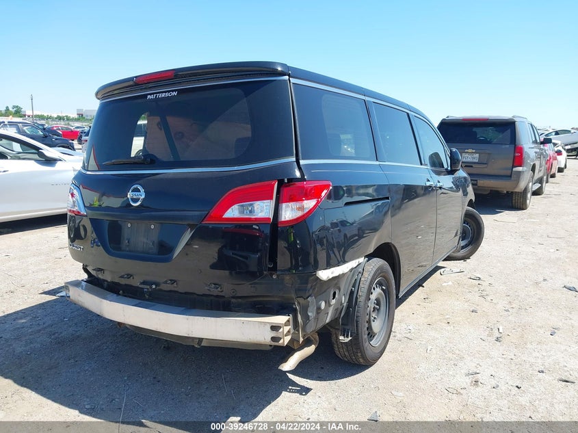 2015 Nissan Quest S VIN: JN8AE2KP8F9125672 Lot: 39246728