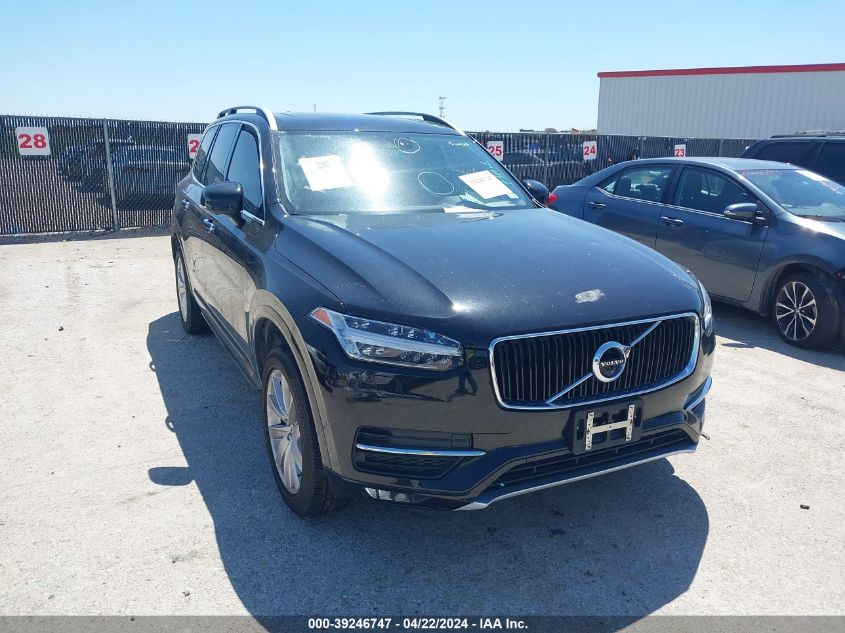 2016 Volvo Xc90 T6 Momentum VIN: YV4A22PK3G1086021 Lot: 39246747