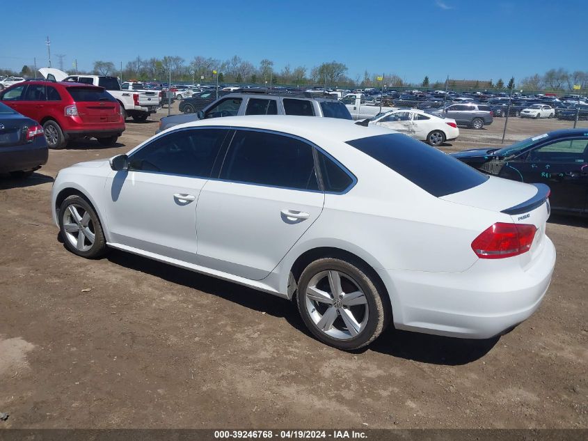 2014 Volkswagen Passat 1.8T Se VIN: 1VWBT7A33EC113395 Lot: 39246768