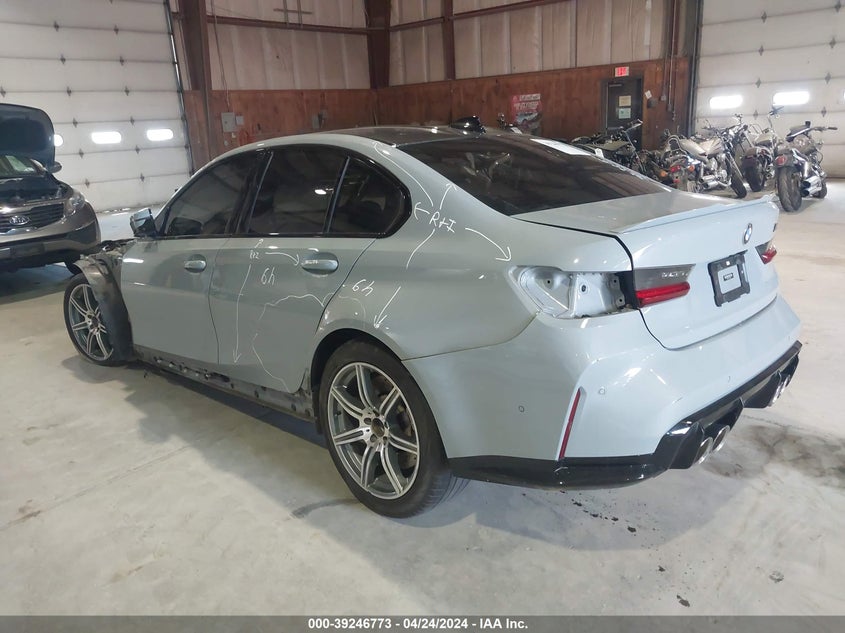 2021 BMW M3 Competition VIN: WBS33AY0XMFL37866 Lot: 39246773