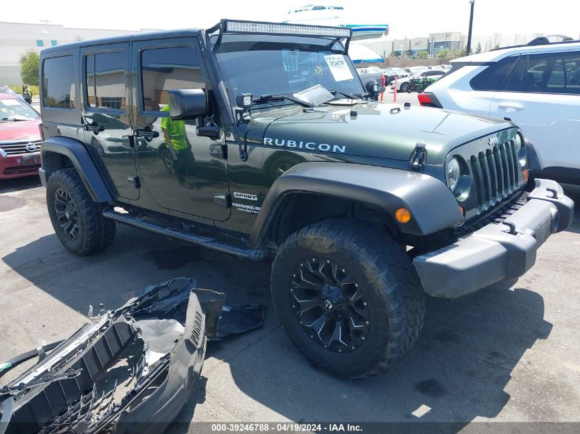 2011 Jeep Wrangler Unlimited Sport VIN: 1J4BA3H10BL580317 Lot: 39246788