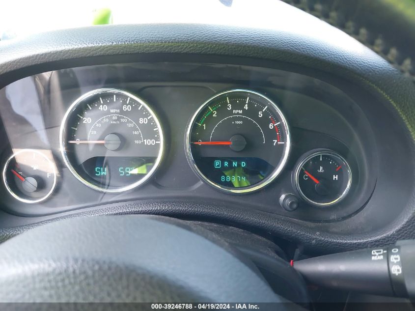 2011 Jeep Wrangler Unlimited Sport VIN: 1J4BA3H10BL580317 Lot: 39246788