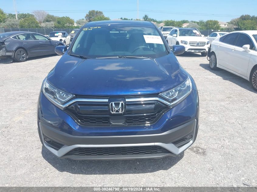 2022 Honda Cr-V 2Wd Ex VIN: 5J6RW1H50NA015752 Lot: 39246790