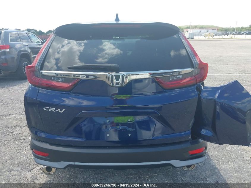 2022 Honda Cr-V 2Wd Ex VIN: 5J6RW1H50NA015752 Lot: 39246790