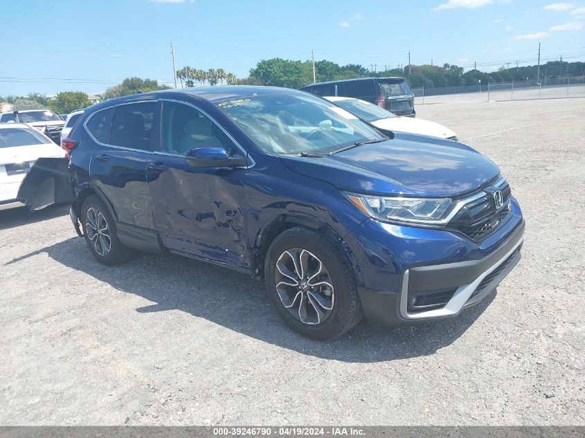 2022 Honda Cr-V 2Wd Ex VIN: 5J6RW1H50NA015752 Lot: 39246790